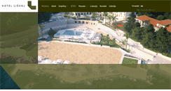 Desktop Screenshot of hotel-lisanj.com